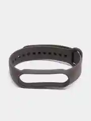 Угольный силиконовый ремешок для Xiaomi Mi Band 5 / Mi Band 6, Сяоми Ми Банд 5 / Ми Банд 6