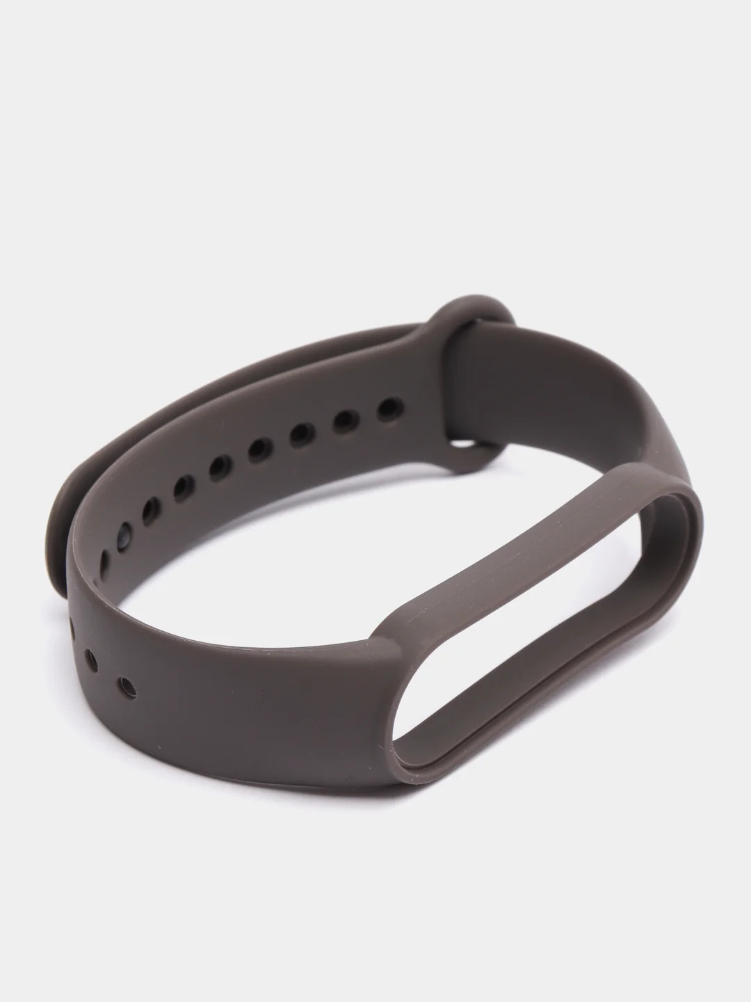 Угольный силиконовый ремешок для Xiaomi Mi Band 5 / Mi Band 6, Сяоми Ми Банд 5 / Ми Банд 6