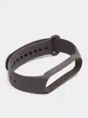 Угольный силиконовый ремешок для Xiaomi Mi Band 5 / Mi Band 6, Сяоми Ми Банд 5 / Ми Банд 6
