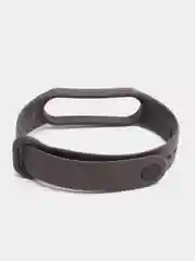 Угольный силиконовый ремешок для Xiaomi Mi Band 5 / Mi Band 6, Сяоми Ми Банд 5 / Ми Банд 6