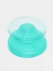 Зеленый держатель для телефона прозрачный Попсокет PopSocket