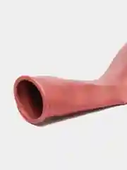 Коралловый меланж воздушный шар металлический хром на праздник, 10 шт