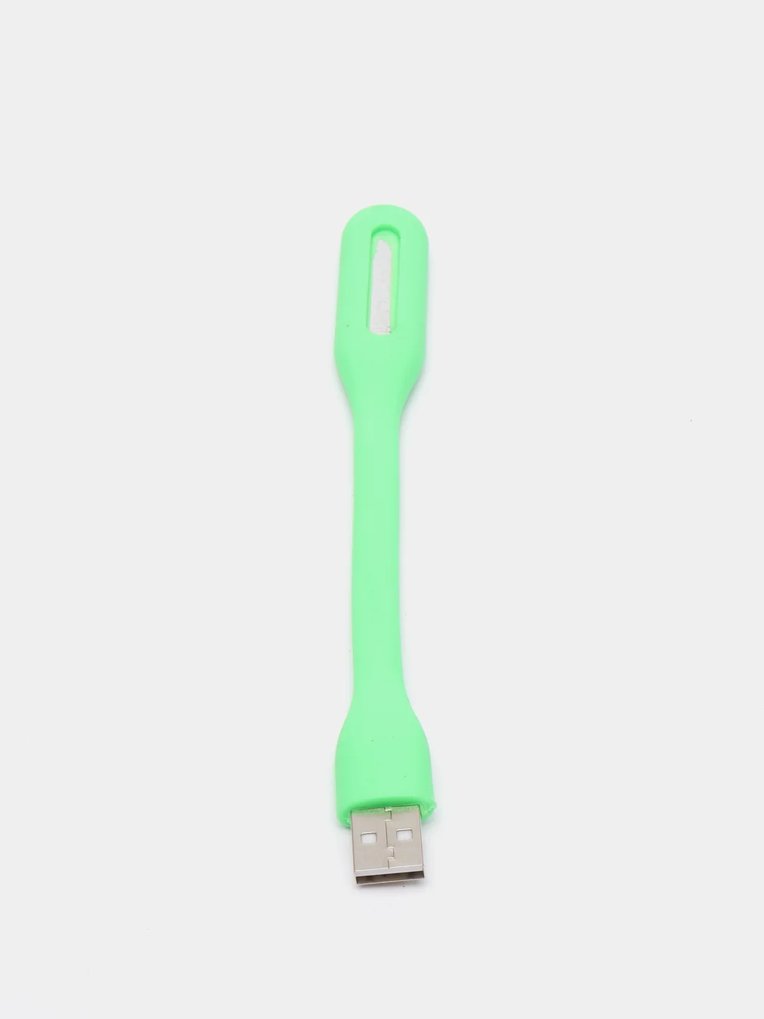 Зеленый светодиодный USB светильник, гибкая LED лампа, фонарик