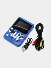 Синий игровая приставка Sup Game Box 400 в 1 портативная карманная консоль, сега, нинтендо