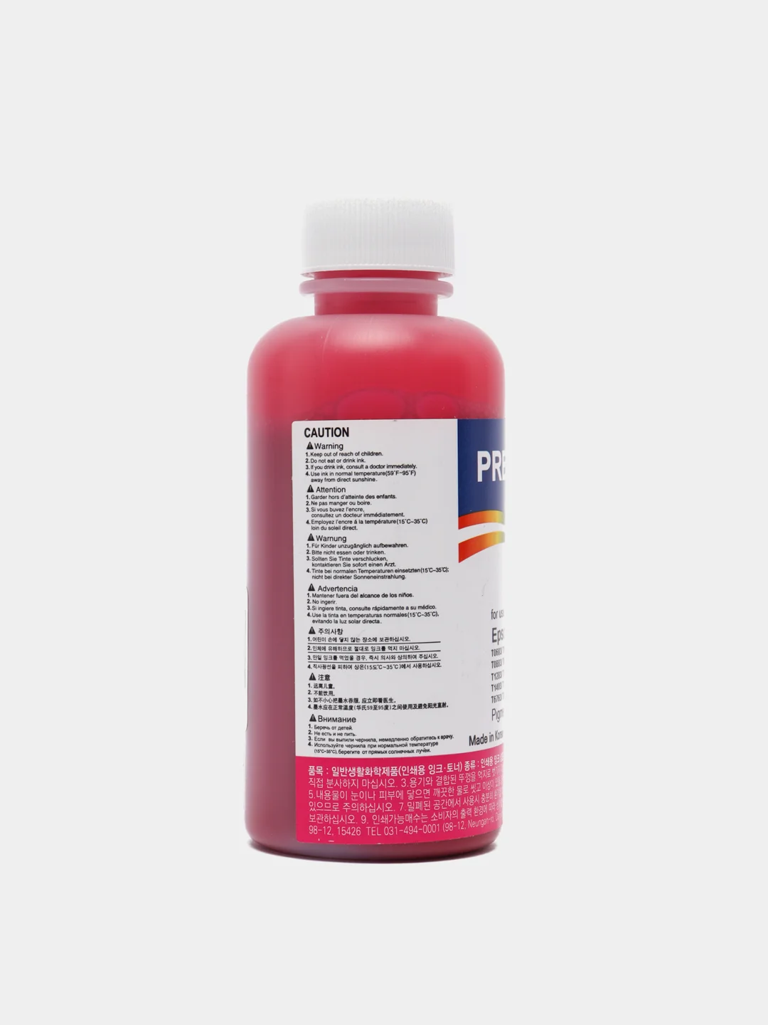 Красный чернила InkTec E0013 для принтеров Epson Pigment 100ml