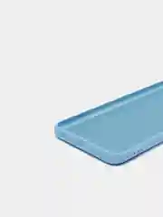 Голубой чехол силиконовый Redmi Note 10, Note 10S