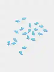 Голубой силиконовые накладки на когти для кошек с клеем, накладные антицарапки