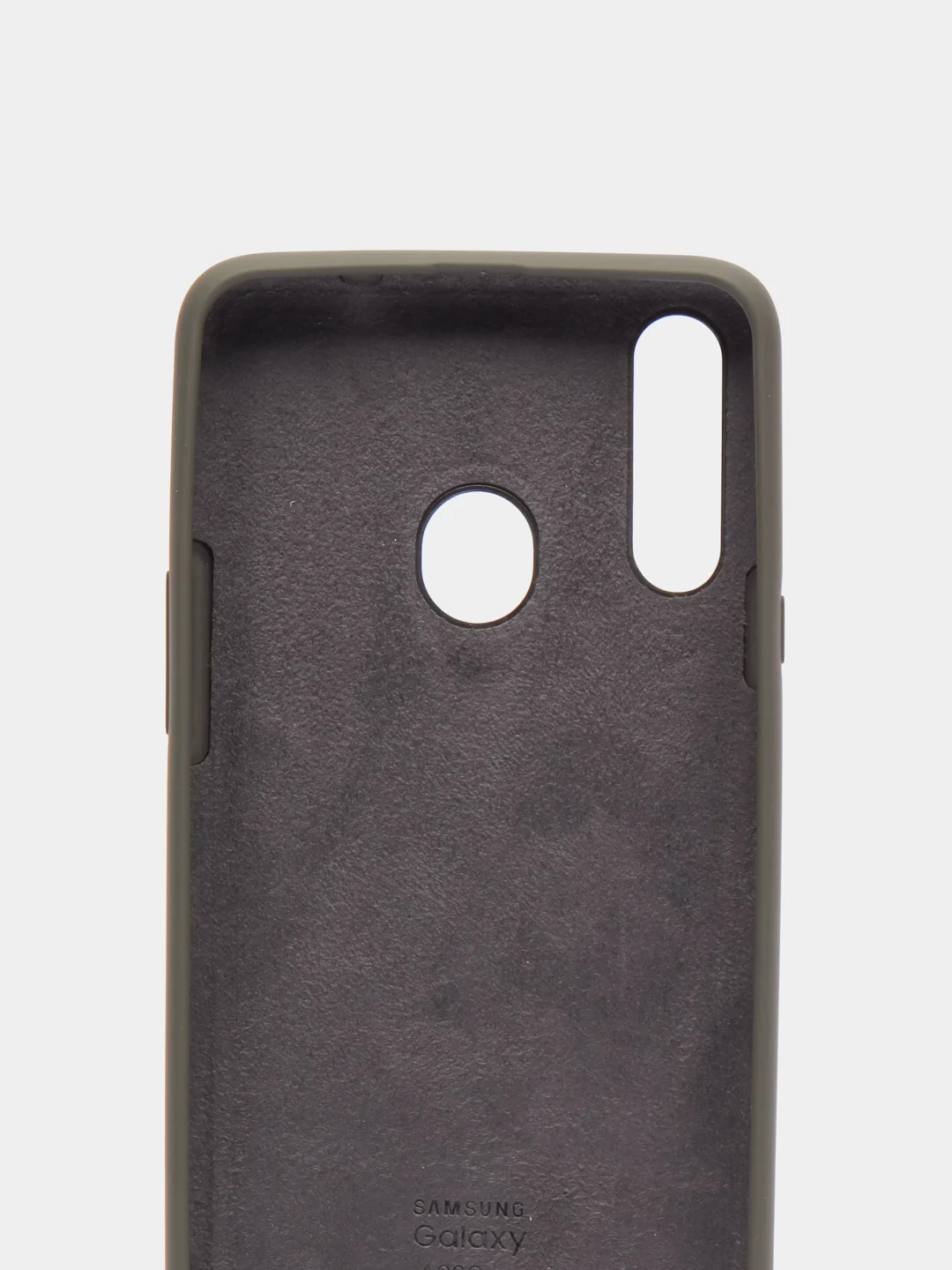 Хаки чехол силиконовый Silicone Cover Case для Samsung Galaxy A20S, A60, M40