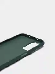 Тёмно-зелёный чехол силиконовый Redmi Note 10, Note 10S
