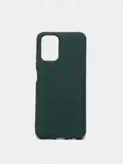Тёмно-зелёный чехол силиконовый Redmi Note 10, Note 10S
