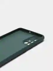 Тёмно-зелёный чехол силиконовый для Samsung A22 / M32, A32, A51, A71