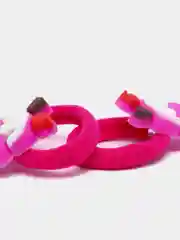 Аметистовый резинки для волос, детские