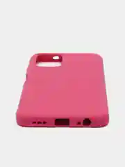 Тёмно-розовый чехол силиконовый Redmi Note 10, Note 10S