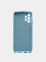 Голубой чехол силиконовый для Samsung A22 / M32, A32, A51, A71