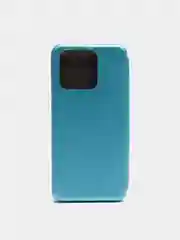 Голубой чехол-книжка Xiaomi Redmi 10C, Сяоми Редми 10С