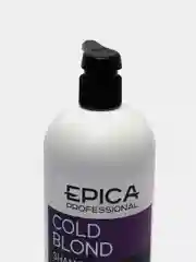 Шампунь для нейтрализации жёлтого оттенка Epica Professional Cold Blond, 1000 мл