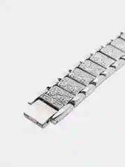 Серебряный металлический женский ремешок Apple Watch 38, 40, 41, 42, 44, 45, 49 мм стальной браслет