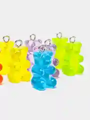 Алый подвеска мишка для украшений, сережек, кулоны мишки