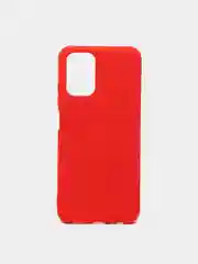 Красный чехол силиконовый Redmi Note 10, Note 10S