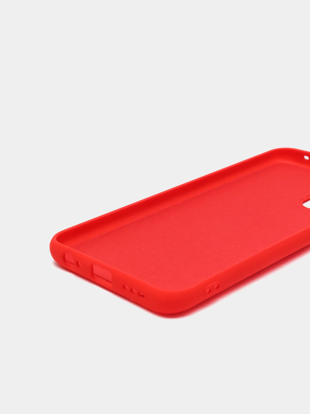 Красный чехол силиконовый Redmi Note 10, Note 10S