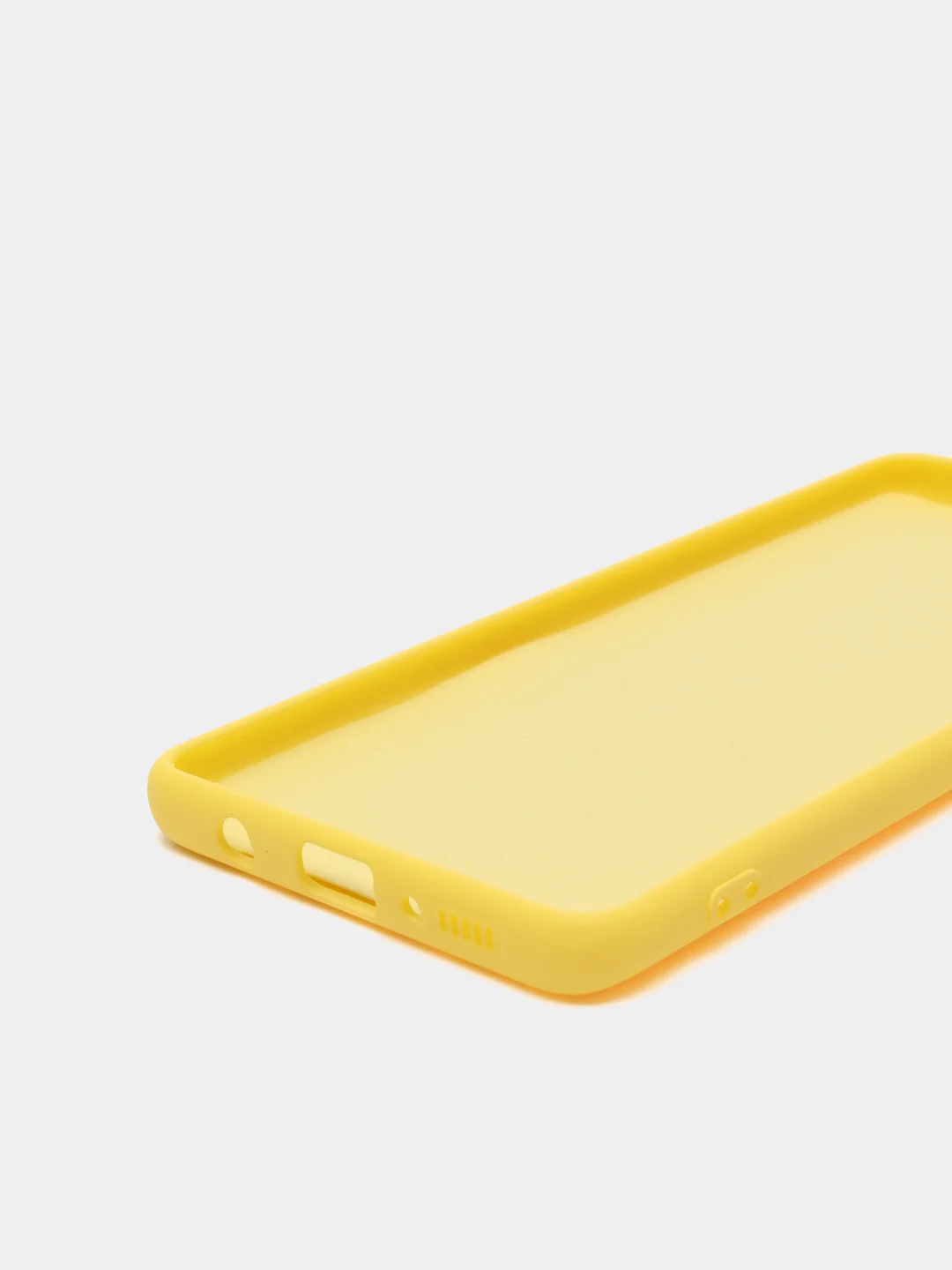 Желтый чехол силиконовый для Samsung A22 / M32, A32, A51, A71