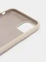 Бежевый чехол Silicone Case для iPhone 11 с закрытым низом
