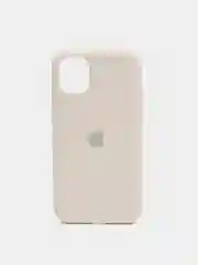 Бежевый чехол Silicone Case для iPhone 11 с закрытым низом