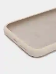 Бежевый чехол Silicone Case для iPhone 11 с закрытым низом