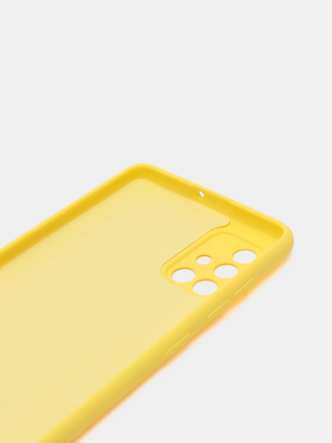 Желтый чехол силиконовый для Samsung A22 / M32, A32, A51, A71