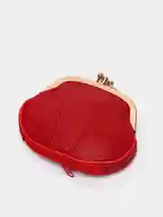 Красный кошелек из натуральной кожи, Barez