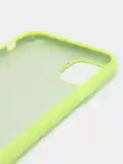 Лайм чехол Silicone Case для iPhone 11 с закрытым низом