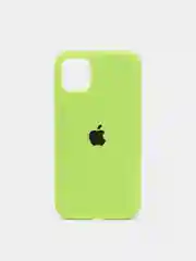 Лайм чехол Silicone Case для iPhone 11 с закрытым низом