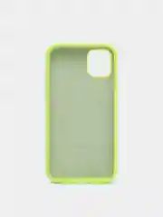 Лайм чехол Silicone Case для iPhone 11 с закрытым низом