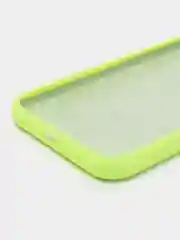 Лайм чехол Silicone Case для iPhone 11 с закрытым низом