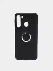 Черный чехол для Samsung Galaxy A21, A21S, A31, A41, A71, A91/ S10 Lite с кольцом-держателем
