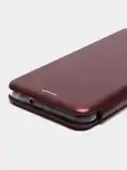 Пурпурный чехол-книжка Huawei Y6P (Хуавей У6П)