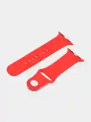 Красный силиконовый ремешок для Apple Watch 38/40