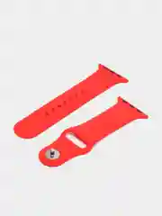 Красный силиконовый ремешок для Apple Watch 38/40