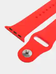 Красный силиконовый ремешок для Apple Watch 38/40