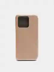 Золотой чехол-книжка Xiaomi Redmi 10C, Сяоми Редми 10С