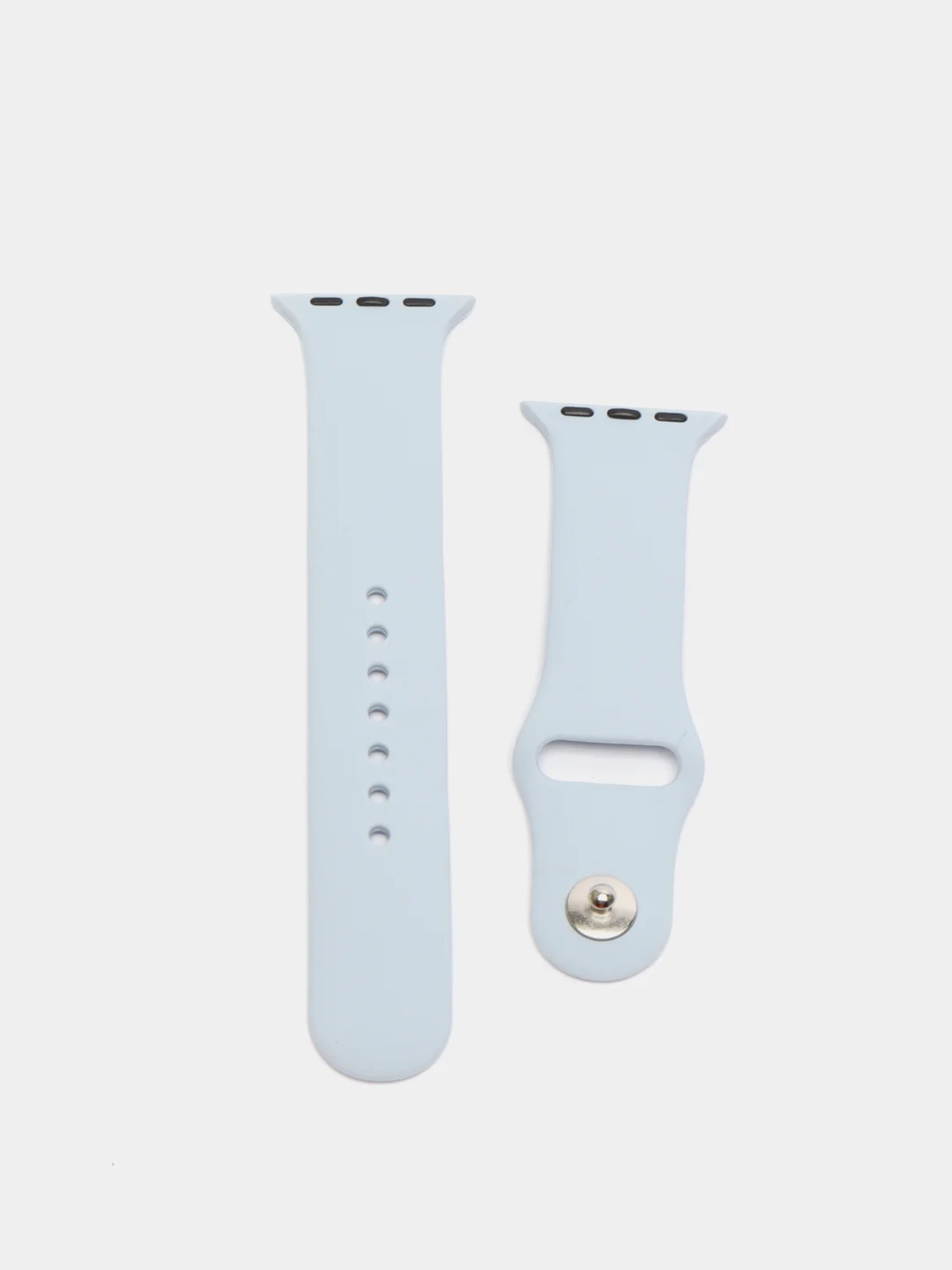 Голубой силиконовый ремешок для Apple Watch 38/40