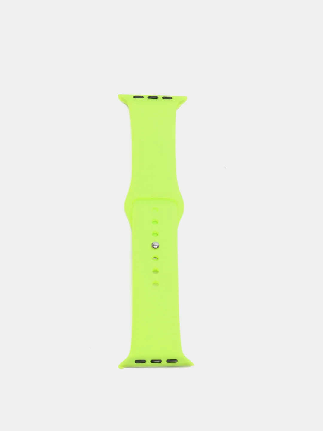 Салатовый силиконовый ремешок для Apple Watch 42/44