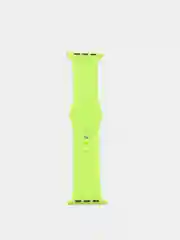 Салатовый силиконовый ремешок для Apple Watch 42/44