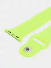 Салатовый силиконовый ремешок для Apple Watch 42/44