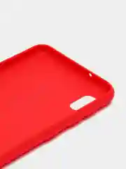 Красный чехол Samsung Galaxy A10, силиконовый