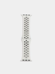 Силиконовый ремешок для Apple Watch, перфорированный