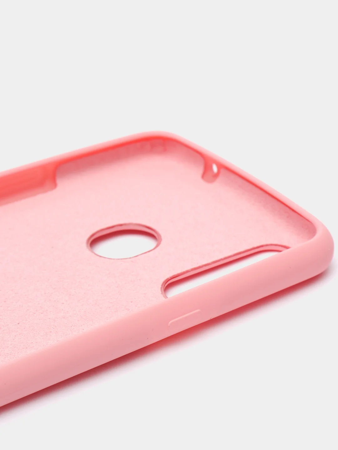 Розовый чехол силиконовый Silicone Cover Case для Samsung Galaxy A20S, A60, M40