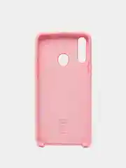 Розовый чехол силиконовый Silicone Cover Case для Samsung Galaxy A20S, A60, M40