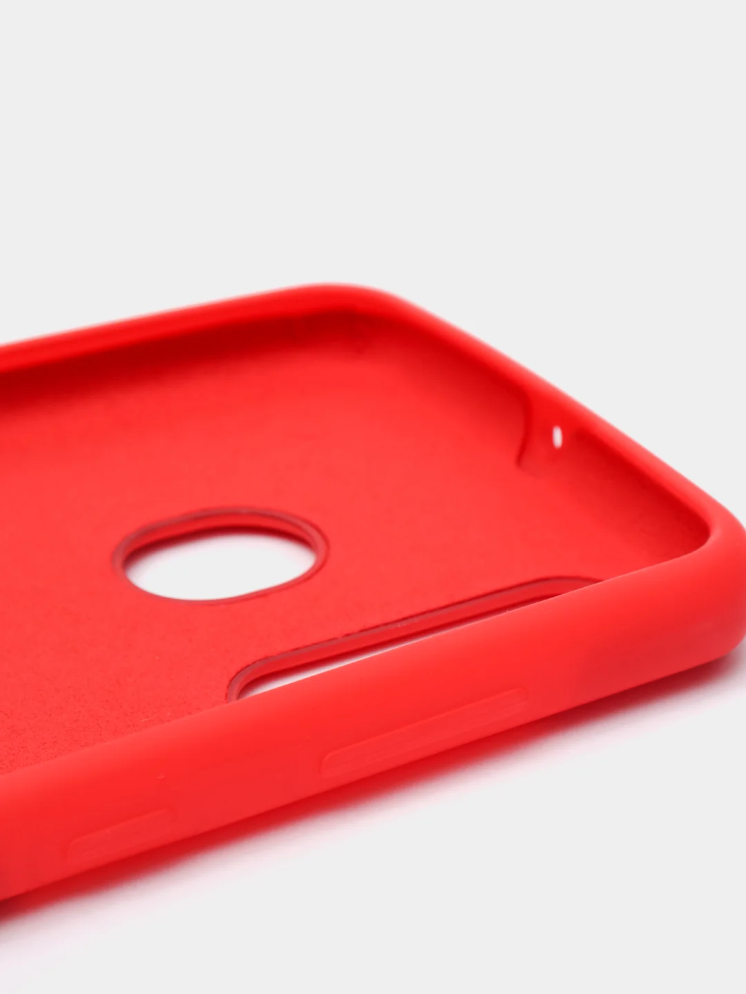 Красный чехол силиконовый Silicone Cover Case для Samsung Galaxy A20S, A60, M40