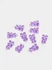 Фиолетовый подвеска мишка для украшений, сережек, кулоны мишки